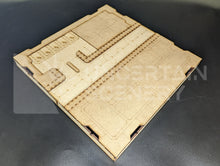 Load image into Gallery viewer, 8/10mm Low Level 2 Lane Straight Road with Car Park