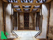 Load image into Gallery viewer, 28mm Far Away Skirmish Tunnel "The Narrows" T-Junction Right