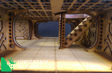 Load image into Gallery viewer, 28mm Skirmish Tunnel T-Junction