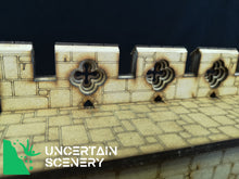 Load image into Gallery viewer, Castle Wall Section (12", 304mm) - Uncertain Scenery