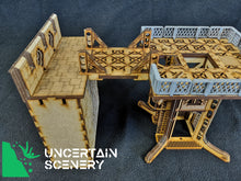 Load image into Gallery viewer, Castle Wall Section (6", 152mm) - Uncertain Scenery