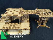 Load image into Gallery viewer, 28mm Skirmish Crossroads 2 "The Square One" - Uncertain Scenery