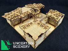 Load image into Gallery viewer, 28mm Skirmish Tunnel T-Junction - Uncertain Scenery