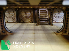 Load image into Gallery viewer, 28mm Skirmish Tunnel T-Junction - Uncertain Scenery