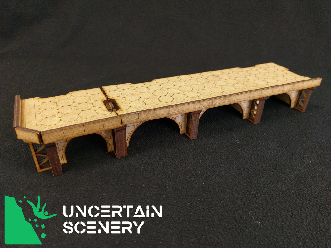 8/10mm Arched Board Surround (Closed Back) - Uncertain Scenery