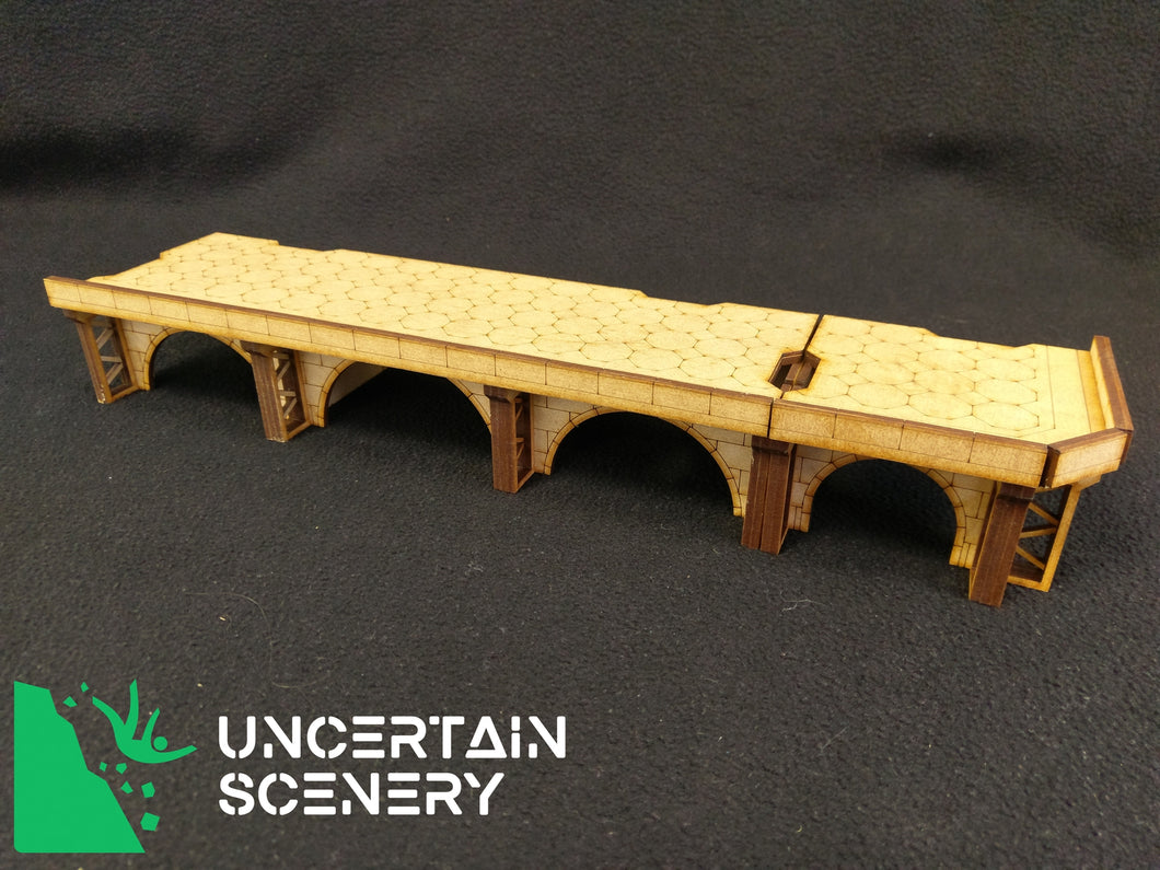 8/10mm Arched Board Surround (Open Back) - Uncertain Scenery