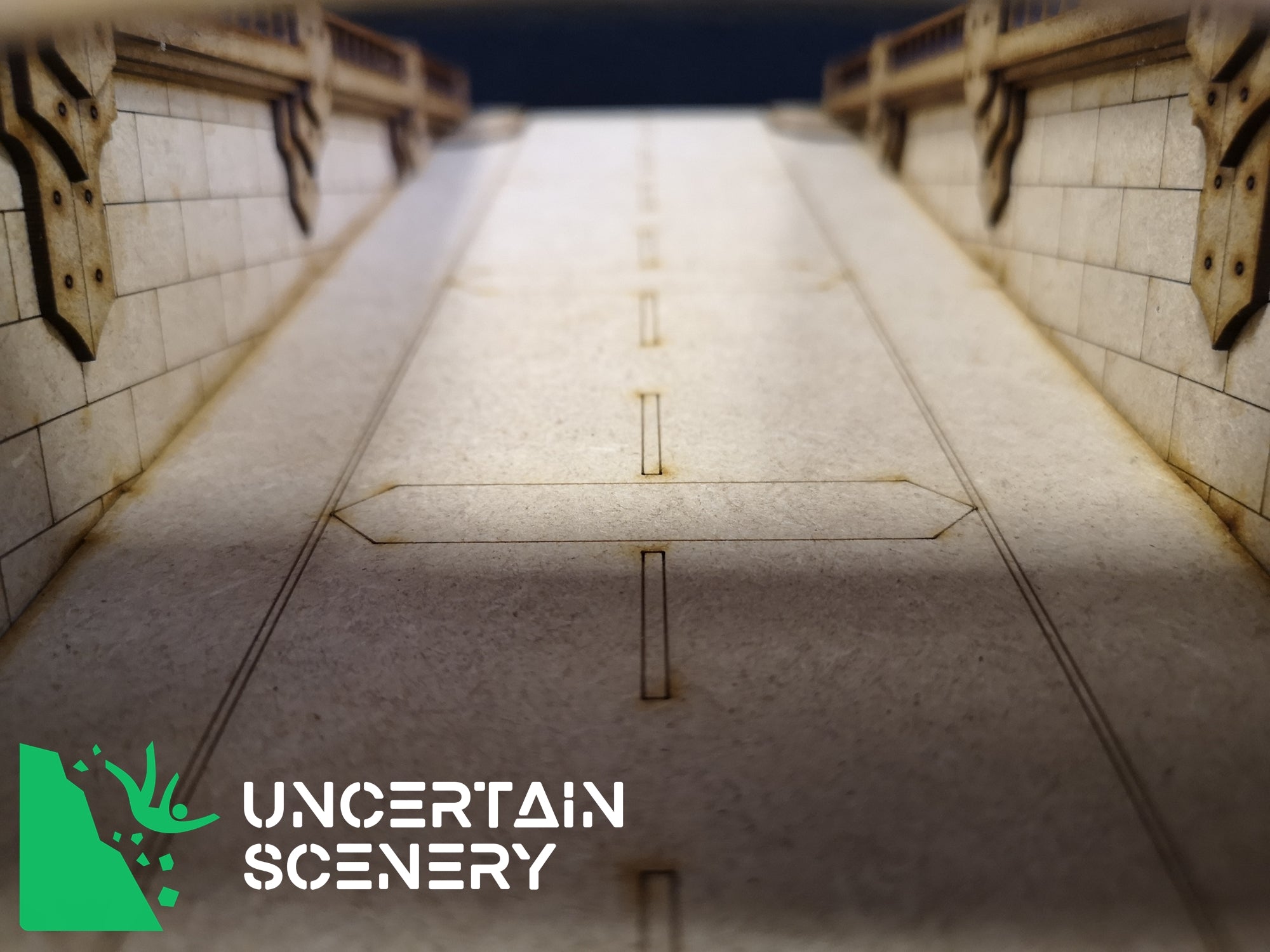 15mm W Sunken Motorway Sliproad and Approach Ramps – Uncertain Scenery